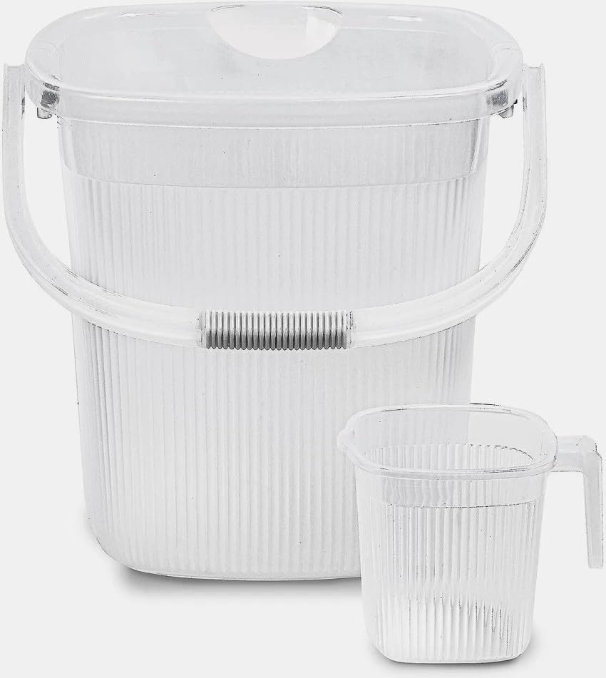 See full amazon price history chart for Wellshop Plastic Transparent Bucket and Matching Mug, Clear, 20 Capacity, Non-Toxic, BPA Free (20 Liter, 1) Wellshop Plastic Transparent Bucket and Matching Mug, Clear, 20 Capacity, Non-Toxic, BPA Free (20 Liter, 1) (B0D9C6KZHG) Amazon Price History, Amazon Price Tracker