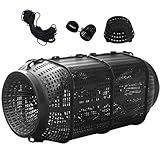 Whrcy Nasse A Poisson, Nasse A Ecrevisses Piège De Poisson, Nasses À Écrevisses avec Trous, Portables Cage À Anguilles Filets Cage À Crabes pour Écrevisses, Anguilles, Tortues, Crevettes, Homards