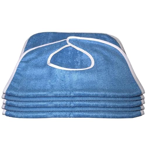 Bavoir adulte imperméable en tissu lavable pour manger sereinement