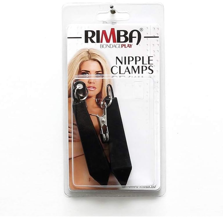 Rimba Breast Clamps with Weights (2 x 250 gr.) Black One Size