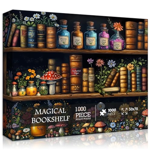 Rompecabezas libros vintage 16+ anos miniatura 1