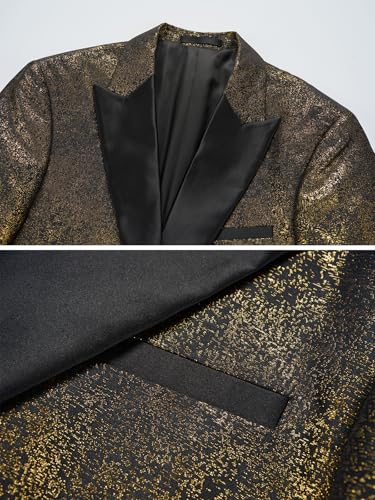 Men's Blazer One Button Jacquard Sport Jacket for Dinner Party Prom Wedding Tuxedo Jacket Mardi Gras Carnival Gift3