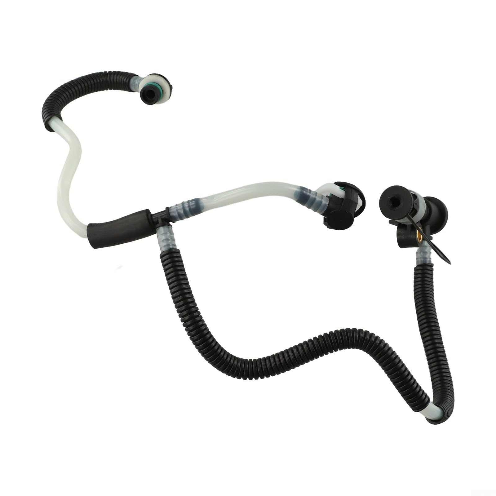 Tubo di ritorno del carburante diesel, tubo per tubo di ritorno del carburante, in plastica, per Mercedes per BENZ W163 ML W203 Classe C W210 Classe E C209 CLK OM612 per CDI Diesel 6110707332, nero