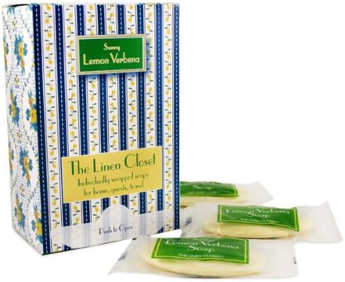 Linen Closet Sunny Lemon Verbena Dispenser, 12- 0.75oz bars