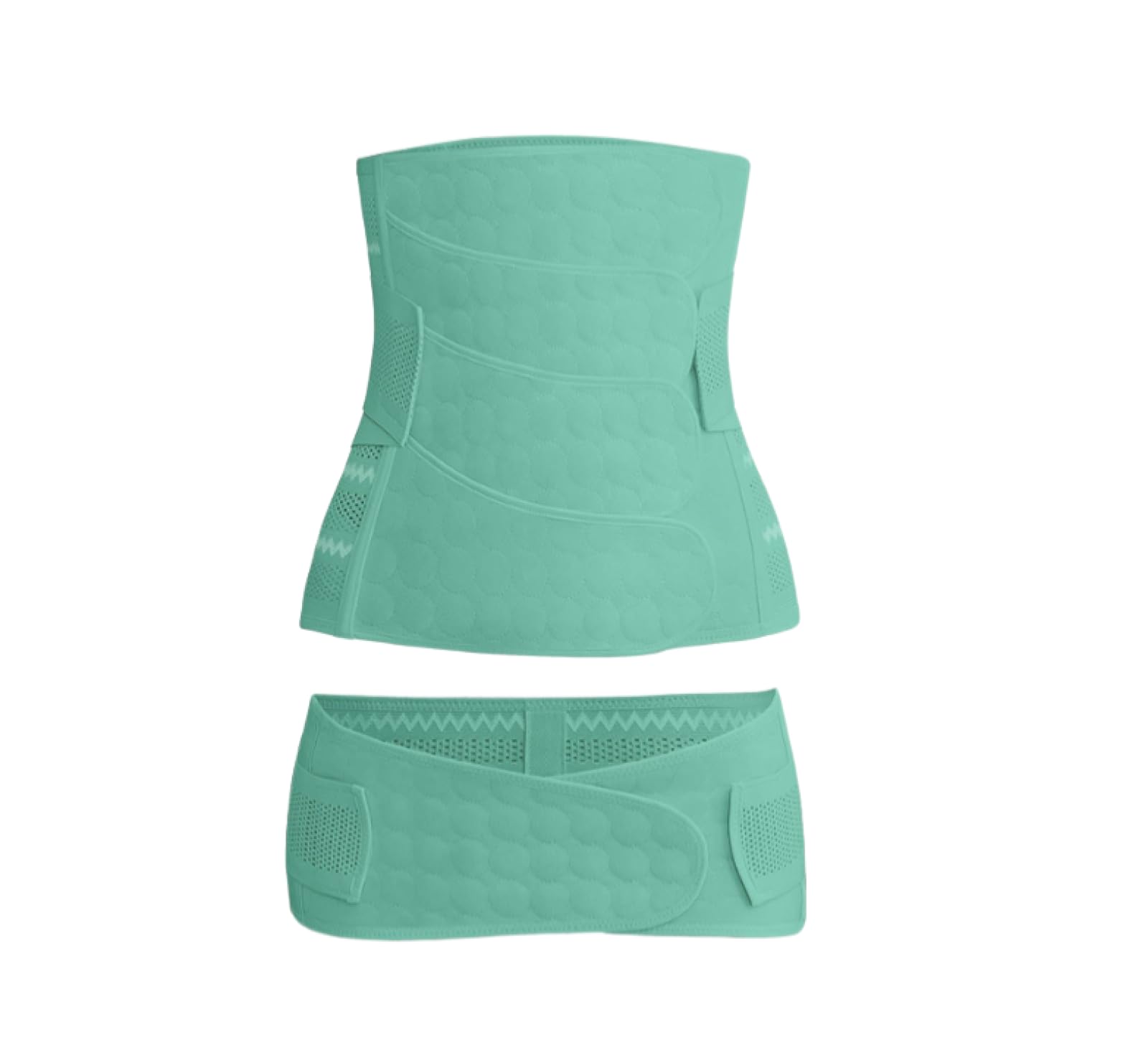 LYGBAOFUL Taillengürtel für Damen, 4er-Pack, atmungsaktives Set, Kunststoff-Taillengurt