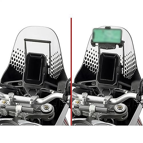 Accessoires Ducati Desert X 2022 2023 support de navigation CNC aluminium - 2