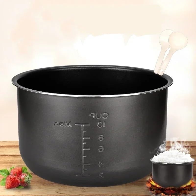 Compatible For Midea Electric Pressure Cooker, Non-Stick Inner Pot Liner, 1.6/3/4/5/6 Liter Capacity(6L)