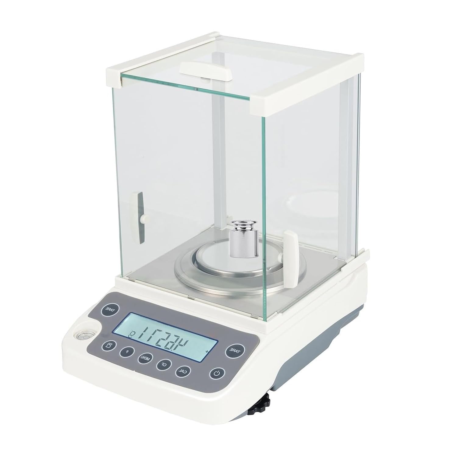 Balanza analítica 0,0001 g, báscula de laboratorio de precisión 120 g con protección contra sobrecarga