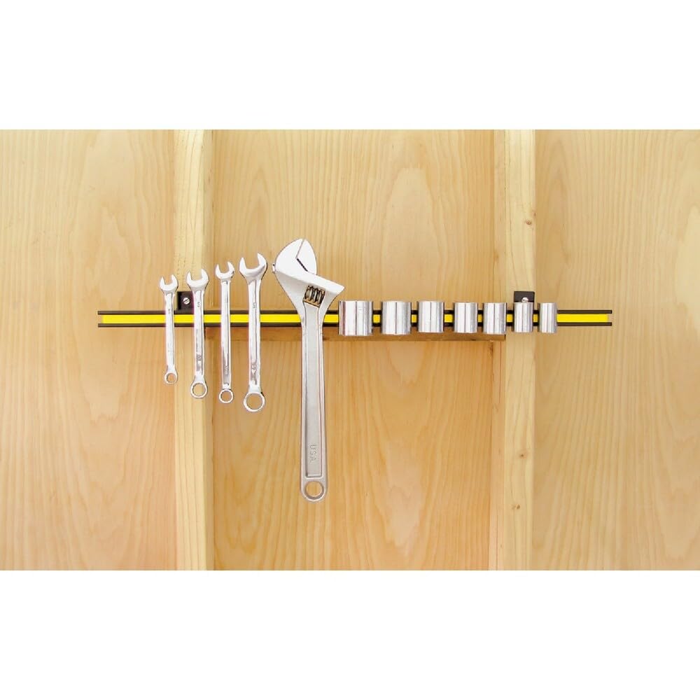 Master Magnetics Magnetischer Werkzeughalter, 61 cm, Schwarz