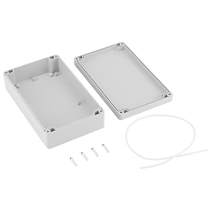 Electrical Junction Box, IP65 Resistant Against Dust Water Wiring Connection Box for Indoor Outdoor Electrical Communications Fire Fighting Equipment Iron Steel Smelting Petrochemical