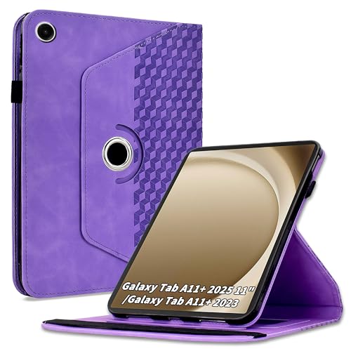 Coque Samsung Galaxy Tab A11+ violette idéale pour cuisiner et lire sur écran 11"