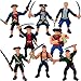 Liberty Imports 8 Piece Pirate Action Figures Playset...