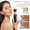 Era of Nature Red Light Facial Toning Device 3-Mode Microcurrent & Red Light Technology Lift, Tighten & Infuse Compact Rejuvenating Skin Tool Home Beauty Device