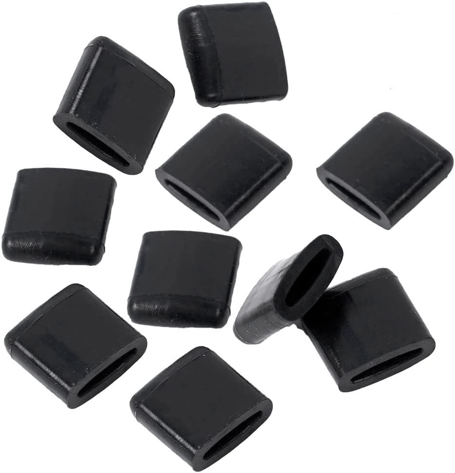 ShinekooAir Fryer Rubber Bumpers, Air Fryer Tray Rubber Replacements Accessories, Non-Scratch Protective Covers for Air Fryer Pan