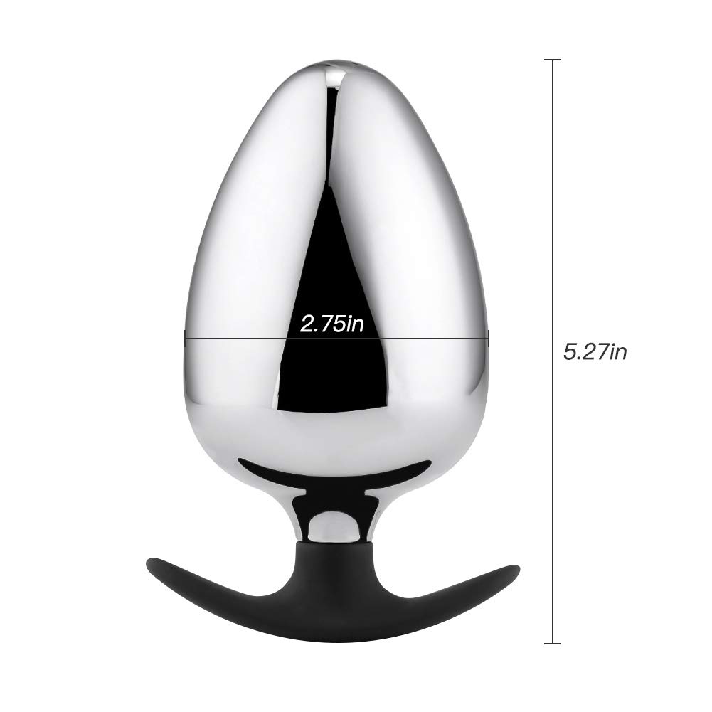 super anal plug Silicone Noir Rocker Butt Plug - Small main image 1