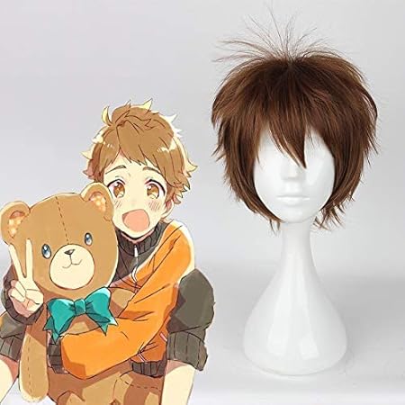 Amazon Co Jp アニメアンサンブルスターコスプレウィッグ天満満コスプレウィッグ耐熱合成ハロウィンカーニバルアニメーションウィッグ ホビー