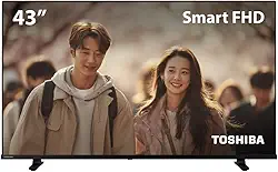 Smart TV DLED 43" Full HD Toshiba 43V35MS VIDAA 2 HDMI 2 USB Wi-Fi