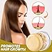Starhig Ginger Hair Regrowth Shampoo Bar, 3 Pcs, Natural Organic, Promotes Growth, Repairs Damaged Hair, Suitable for All Hair Types