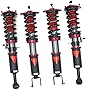 MMX3870-A MAXX Coilovers Lowering Kit, Fully Adjustable, Ride Height, 40 Damping Settings, True Coilovers Conversion, compatible with Nissan 370Z (Z34) 2009-18