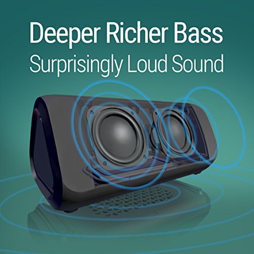 Image of Cambridge Soundworks OontZ Angle 3 Plus - Portable Bluetooth Speaker, Superior Stereo Sound, 10+ Watts for Louder Volume, Richer Bass, IPX5, Incredible 30 Hour Battery Playtime, Bluetooth Speakers