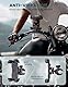 Grefay Motorrad Handyhalterung Handyhalterung Fahrrad [2025 Doppelt Vibrationsgedämpft] Handy Motorradhalterung 360° Drehbar Lenker Halter für iPhone16 15 14 13 12 Pro Max, Smartphone (Schwarz)