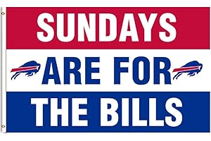 Buffalo Flag Sundays Are For The Bills Banner 3 * 5ft