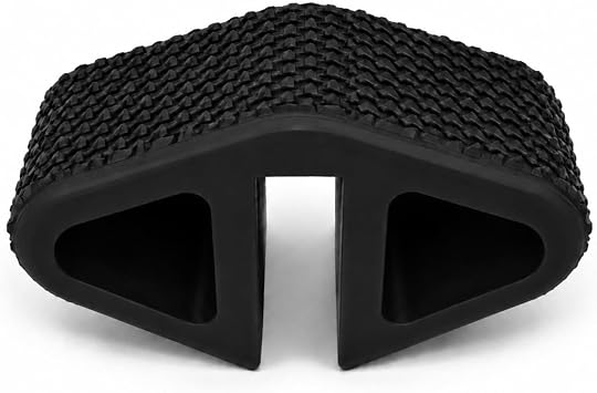 College Dorm Bed Step Foot Saver 4-Pack, Bed Ladder Step Support for Bunk Beds Slim Texture-Black