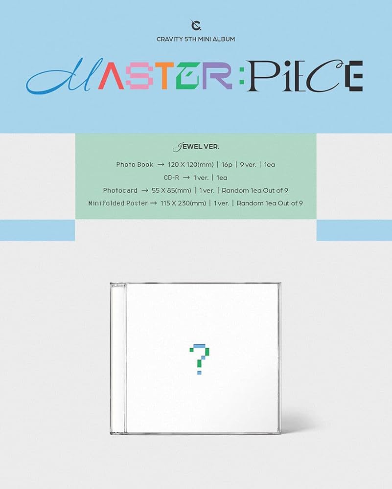 CRAVITY - (JEWEL Ver.) CRAVITY MASTER:PIECE 5th Mini Album
