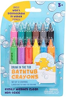 Bath Crayons Super Set - Set of 12 Draw in The Tub Colors