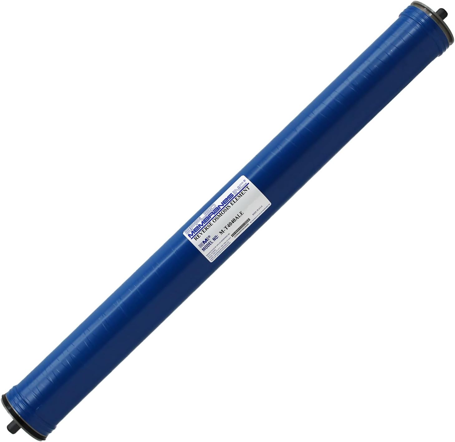4x40 Reverse Osmosis Membrane Element for Tap Water | 2400 GPD at 225 psi | 99.5% Rejection | Replacement Commercial RO Membrane | Applied Membranes USA M-T4040A (Replaces TW30-4040)…