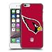 Produktbild Head Case Designs Offizielle NFL Einfarbig Arizona Cardinals Logo Harte Rueckseiten Handyhülle Hülle Huelle kompatibel mit Apple iPhone 6 / iPhone 6s