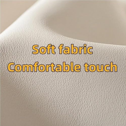 Wooden Bedside Table with 2 Drawers, Soft Leather Accent End Table for Small Spaces, Stylish Nightstand for Living Room & Bedroom Furniture (40cm)