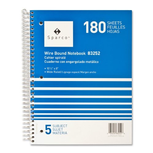 Notebooks Wirebound à grand lignage pour une écriture fluide et nette - 2