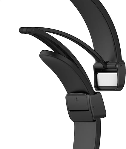 Miniatura 2 de TenCloud Paquete de 3 bandas de silicona compatibles con KEEPONFIT K35 Smartwatch Band con hebilla magnética de acero inoxidable