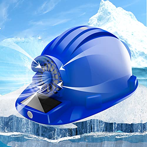 Safety Helmet with Solar Fan 