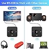 Golvery Bluetooth Headphones Transmitter for TV Watching, Neckband Wireless Stereo Earphones Earbuds Set w/Transmitter Adapter for Optical Digital RCA 3.5mm Aux TVs, Plug n Play No Audio Delay #5