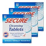Secure Cleansing Tablets 32 tabs (3 boxes of 32)