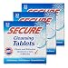 Secure Cleansing Tablets 32 tabs (3 boxes of 32)