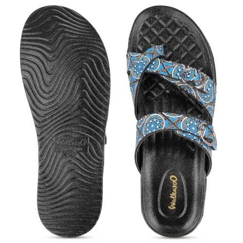 Image of WALKAROO Comfort Sandal For Women's|CloudStep Double-Density PU Sole - Ultimate Comfort|Stylish Casual Wear|WE2501