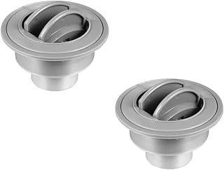 FAVOMOTO Air Conditioner 2 Pcs Air Conditioner Outlet Air Outlet Vent Cover Outlet Louvered for Rv Bus Outlet Knob Bus