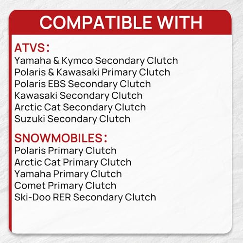 Image of Upgraded Clutch Compression Tool ATV UTV Snowmobile Secondary Clutch Compression Tool CCT510 Compatible with Polaris Kawasaki Yamaha