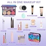 Makeup Kit for Teens Makeup Gift Set for Beginners Teenager Makeup Sets Travel Makeup Kits for Teenagers Girls 14-16 Make Up Kit for Teen & Girls - Image 2