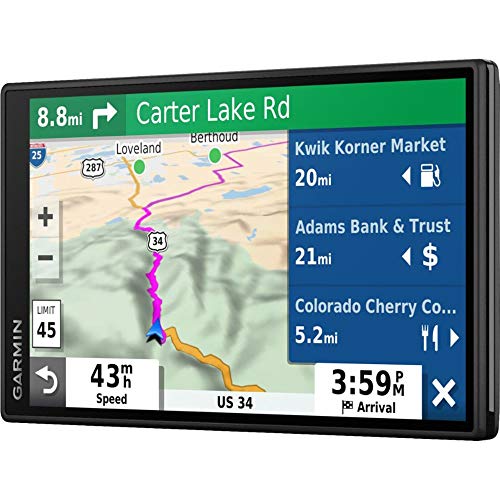 Garmin Drivesmart 55 & Traffic 5.5" Display Gps Navigator With Case And Mount Bundle #TOP2