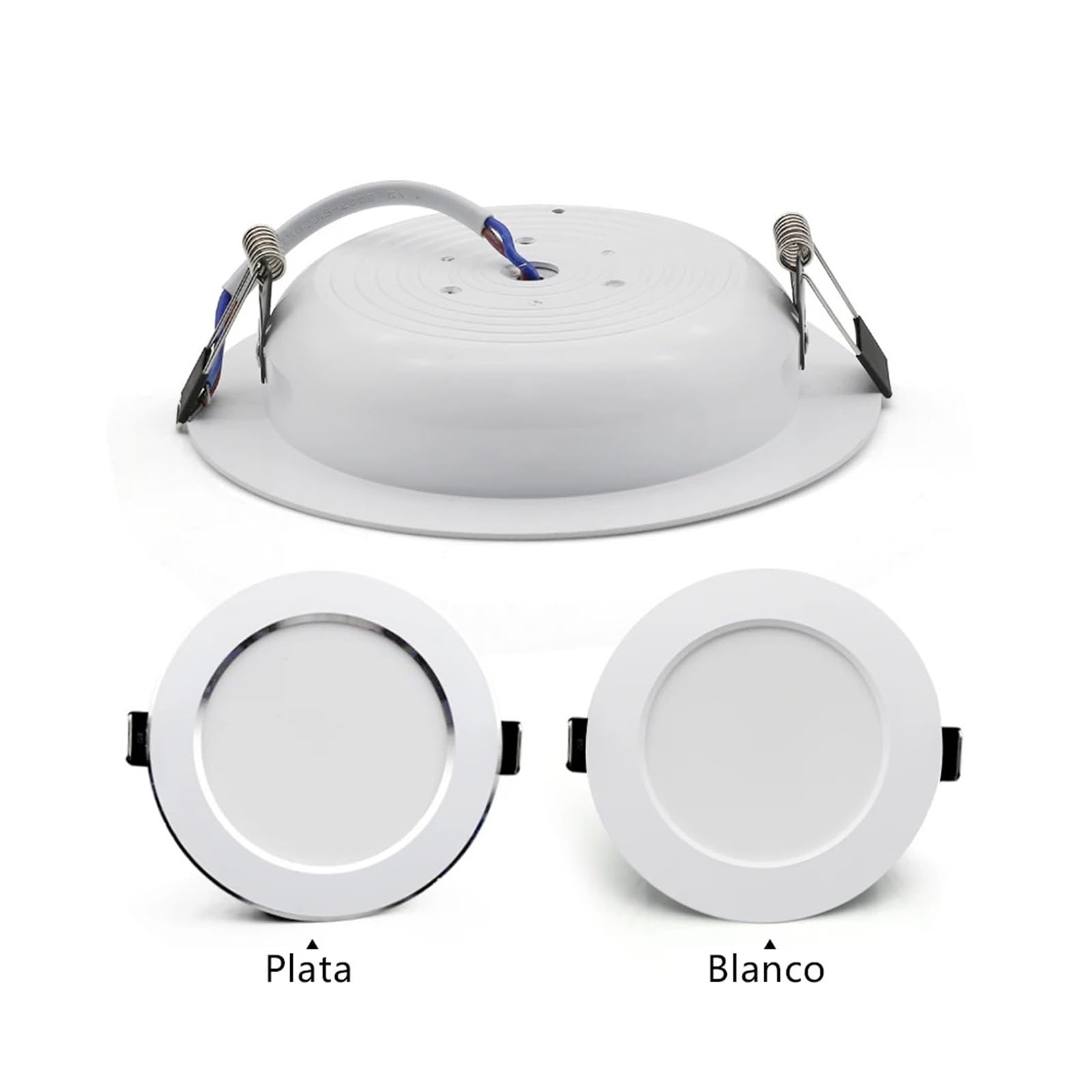 Spot LED Downlight 5W 9W 12W 15W Lampe encastrée ronde Plafonniers 220V