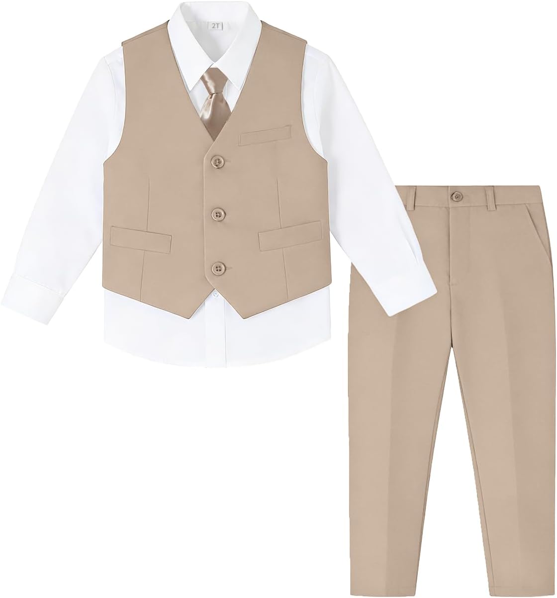 Baby Suit for Toddler Boys Infant Formal Suits Baby Boy Ring Bearer Wedding Outfit