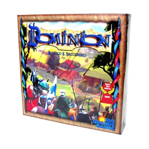 Rio Grande Games Dominion Strategic Card Game: Award-Winning Deck Building for 2-4 Players