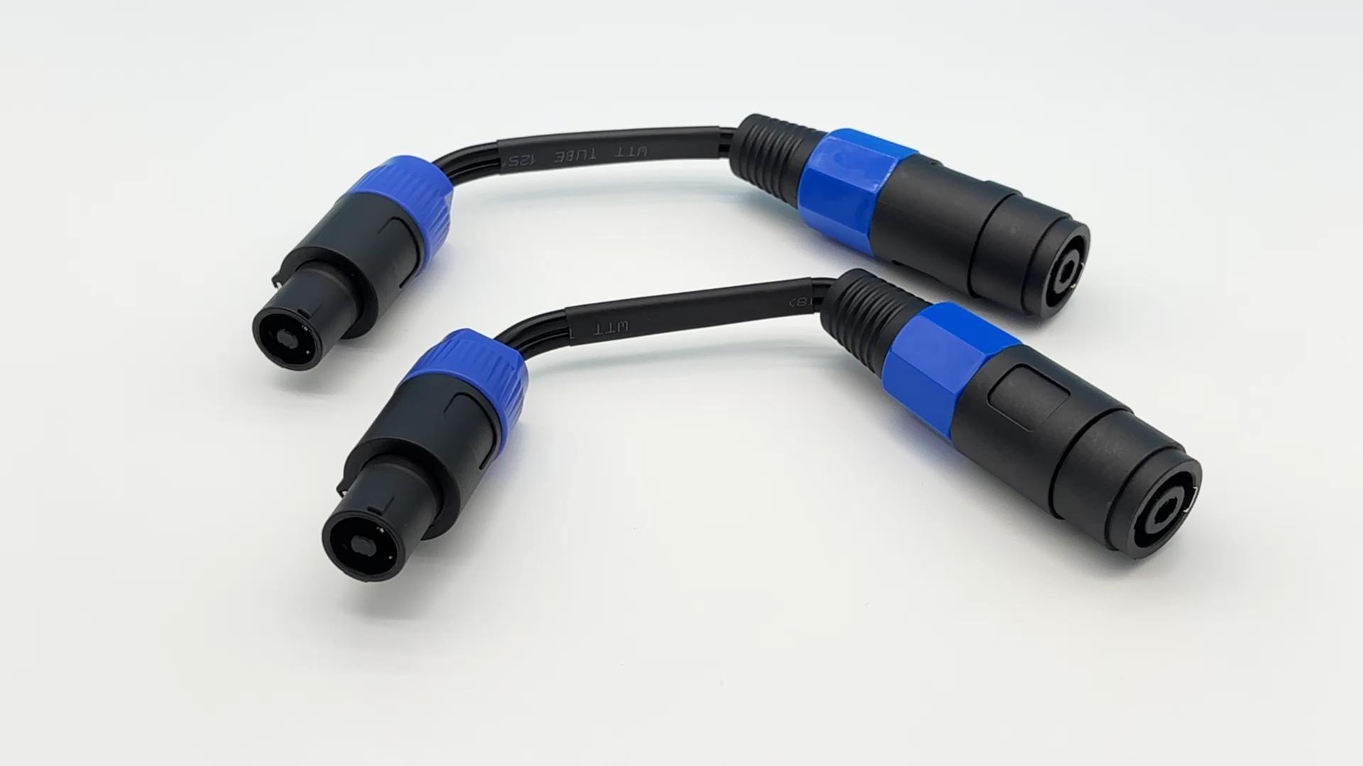 Amazon.com: CNCESS CESS-273 Speakon Mono Bridge Mode Adapter Cable