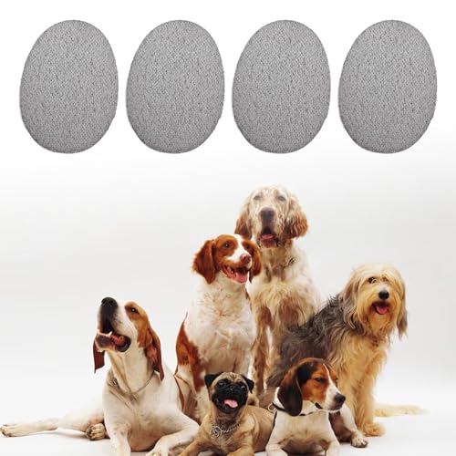Ｂｅｓｇａ Palmilhas para cães de estimação, 4 peças, meias respiráveis, resistentes ao desgaste, antider