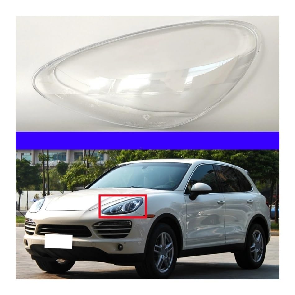 Abat-jour pour Cayenne 2011-2014 en polycarbonate optique premium - 3