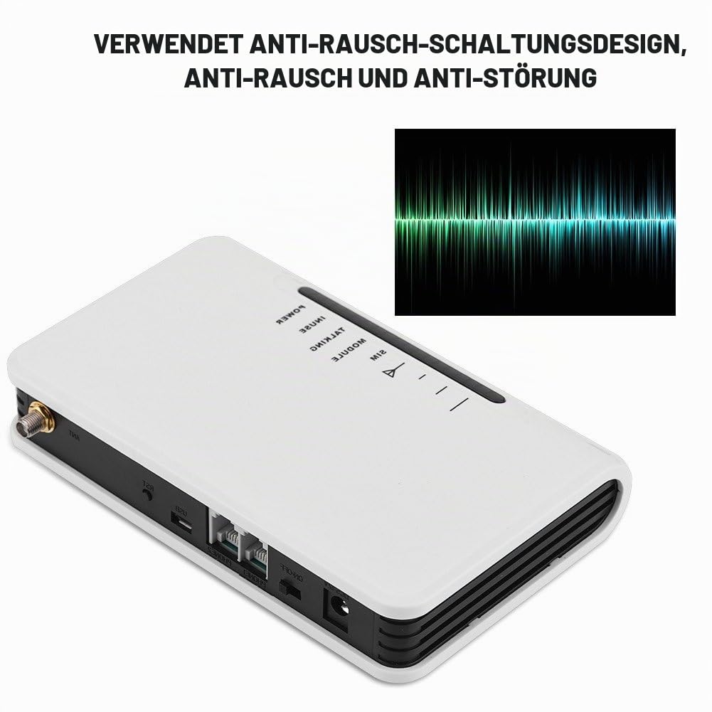 Fixed Wireless Terminal, GSM Gateway Wireless Telephone Box, Wireless Access Platform Verbinden Telefon Box Fest Wireless Terminal GSM 850/900/1800 / 1900MHz, für Telefon, Box, Alarm (EU)
